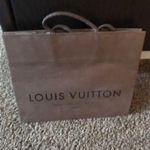 Louis Vuitton shopping bag